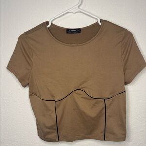 Tan Women's Top